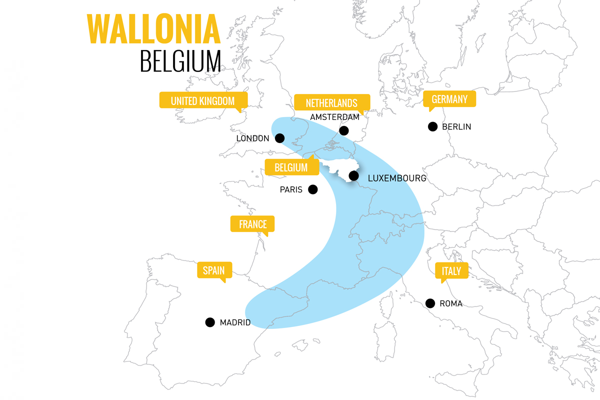 Connected Wallonia